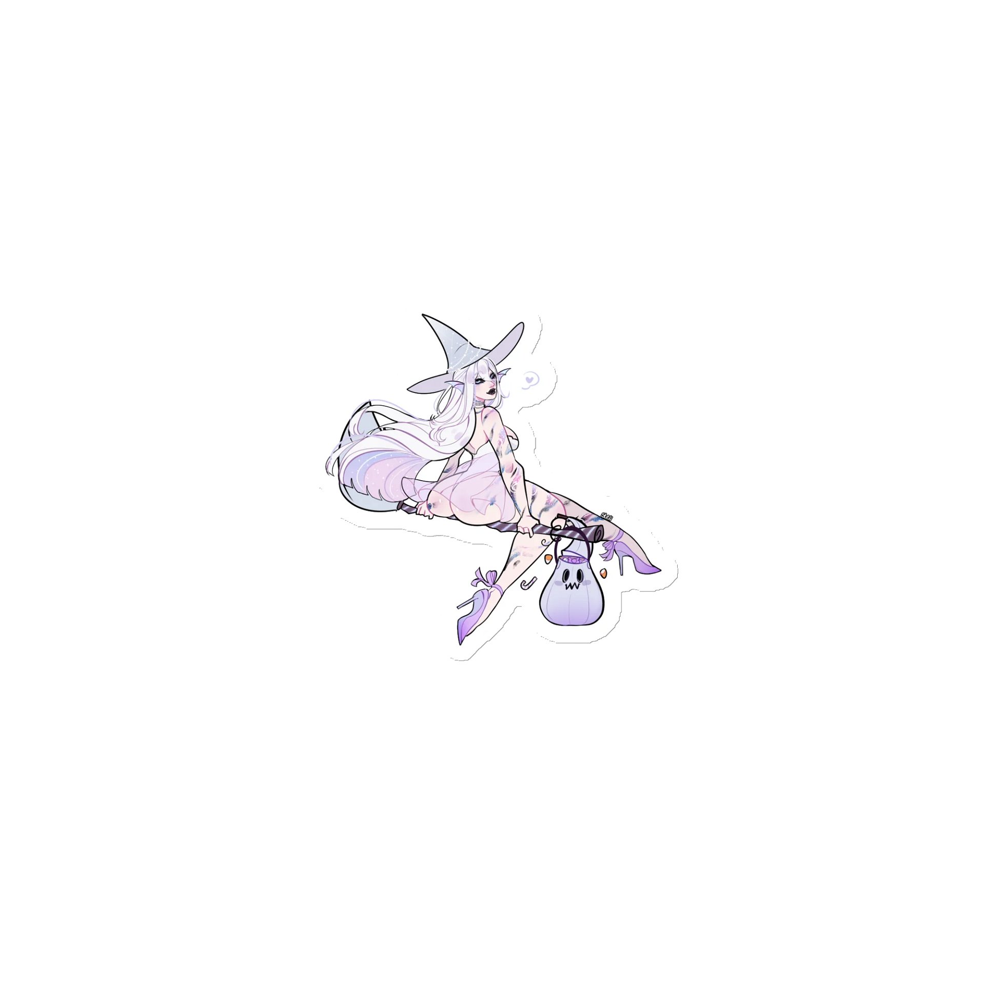 Witch-sumi magnet product image (1)