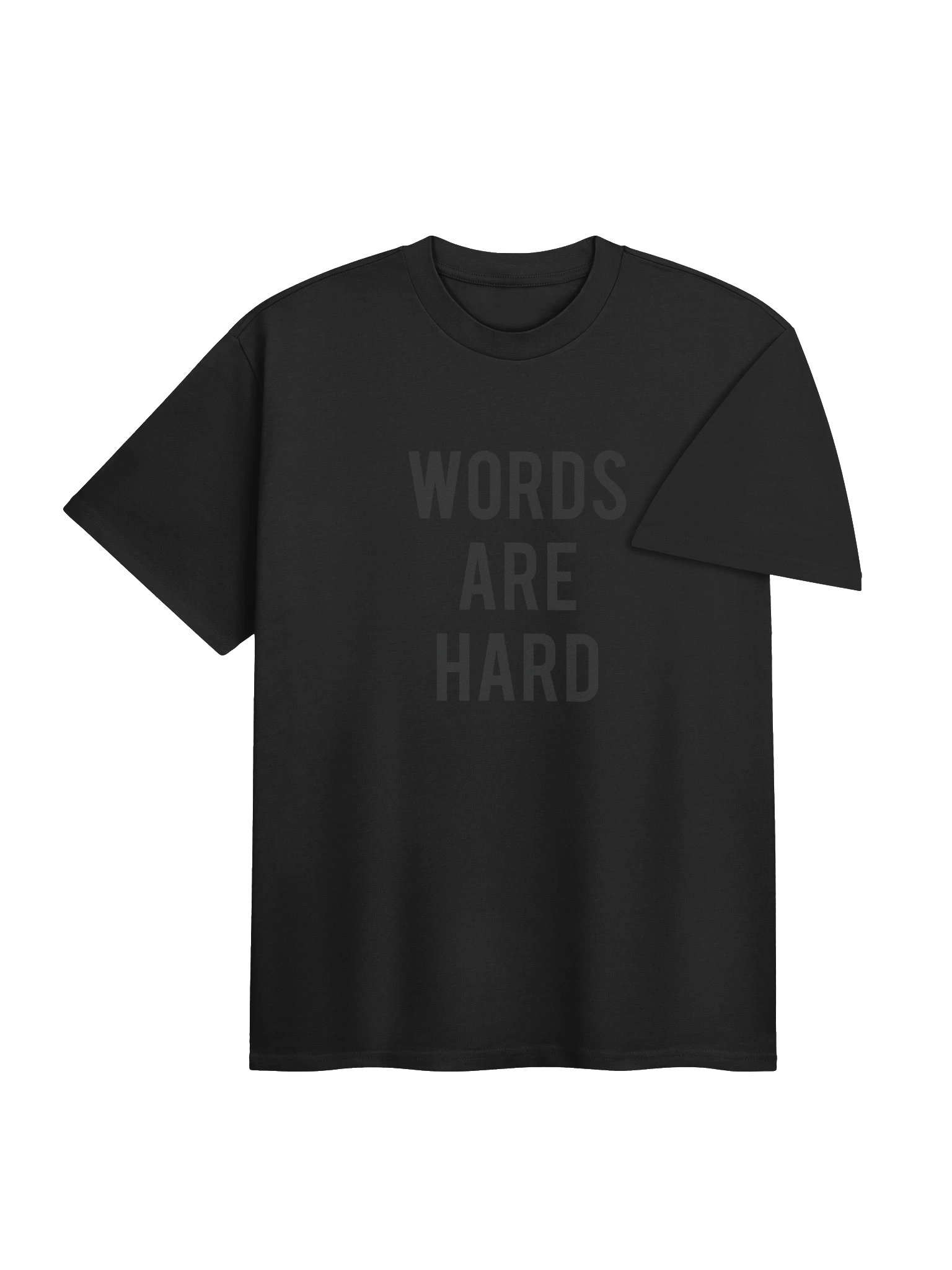 Words Are Hard Tee (premium) product image (7)