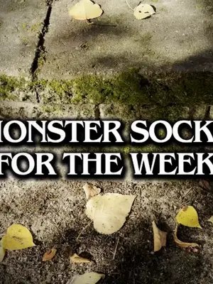Monster designs I made for Good Luck Sock. At work I love creating our Halloween designs. And since I'm also the social media guy, I took them out for a little light trespassing and filming. The more monster socks we sell, the more monster socks the bosses will let me make! #wip #artwork #illustration #sockart #apparelart