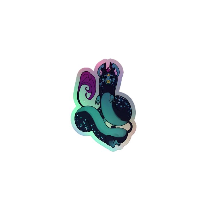 Long Furby Ramaea - Holo Sticker product image (1)