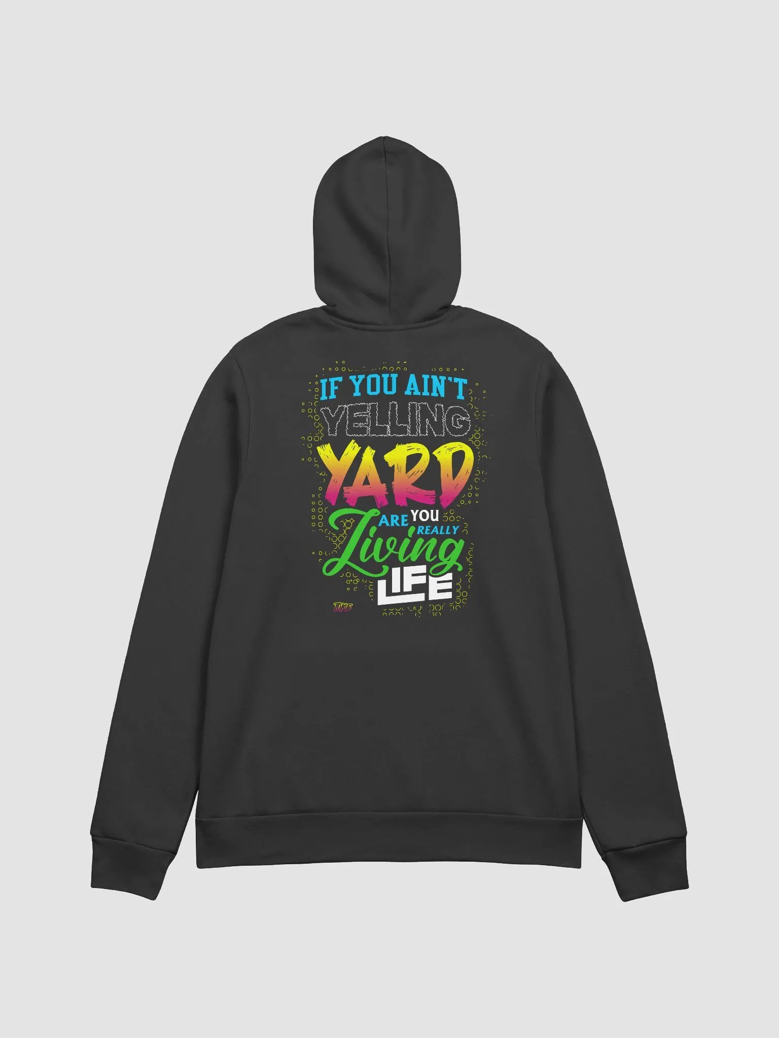Just Yell Yard Hoodie (White Strings) product image (3)