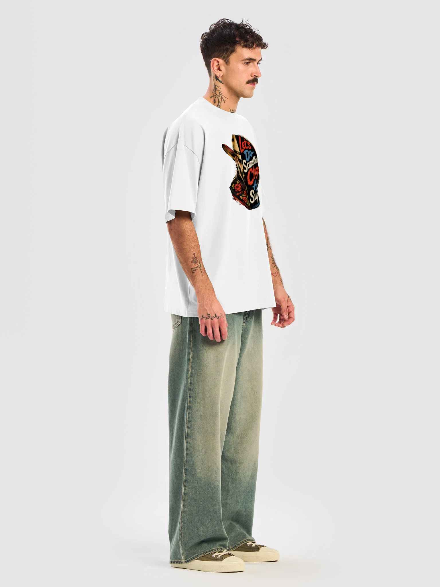 GATOR Cheap & Superficial White Shirt product image (5)