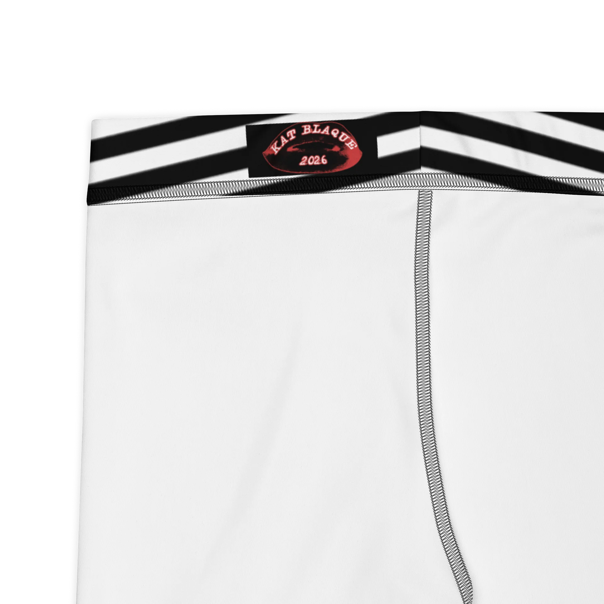 White and Blaque Stripped Capri product image (2)