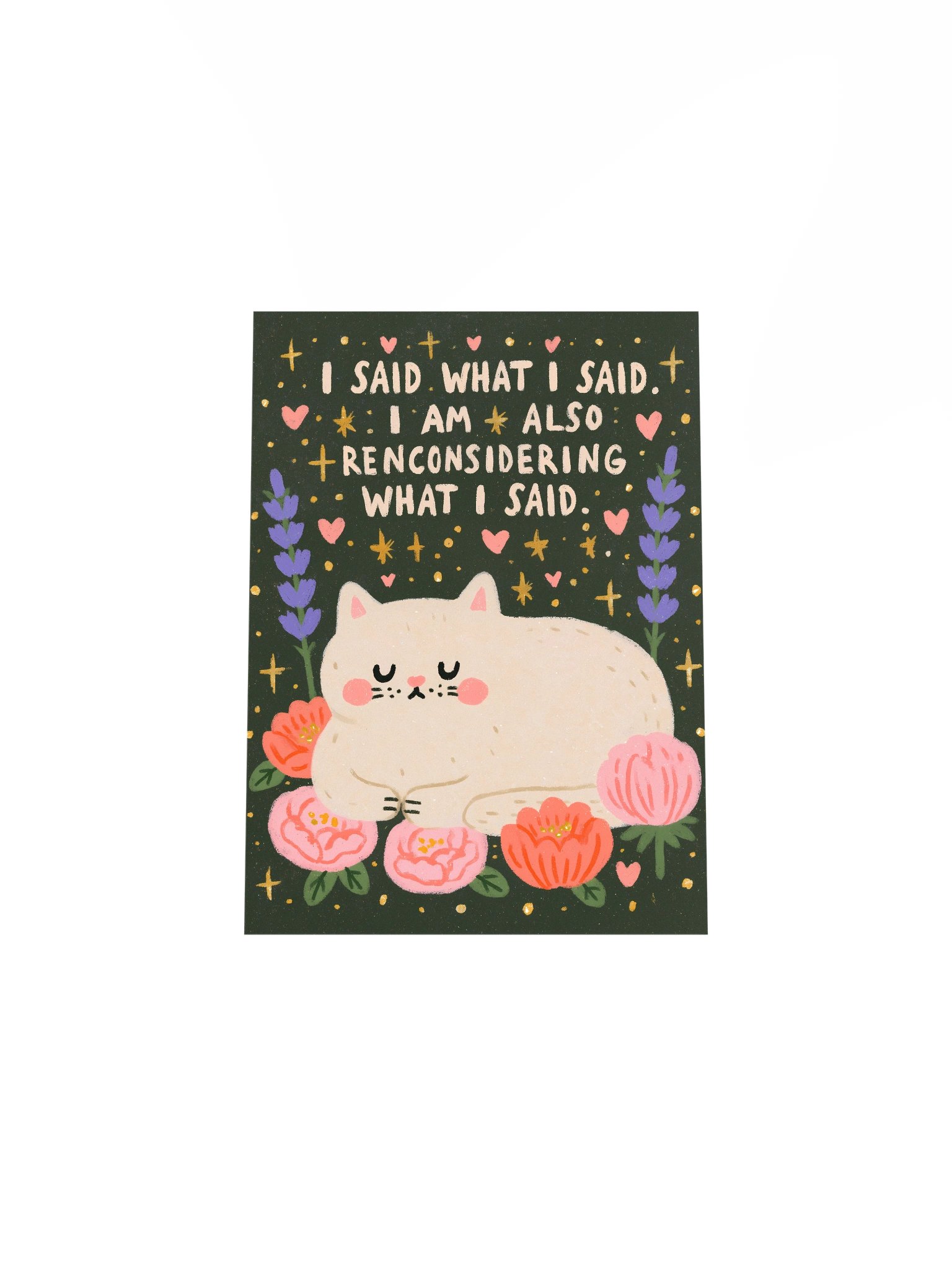 I Said What I Said Cat Poster product image (33)