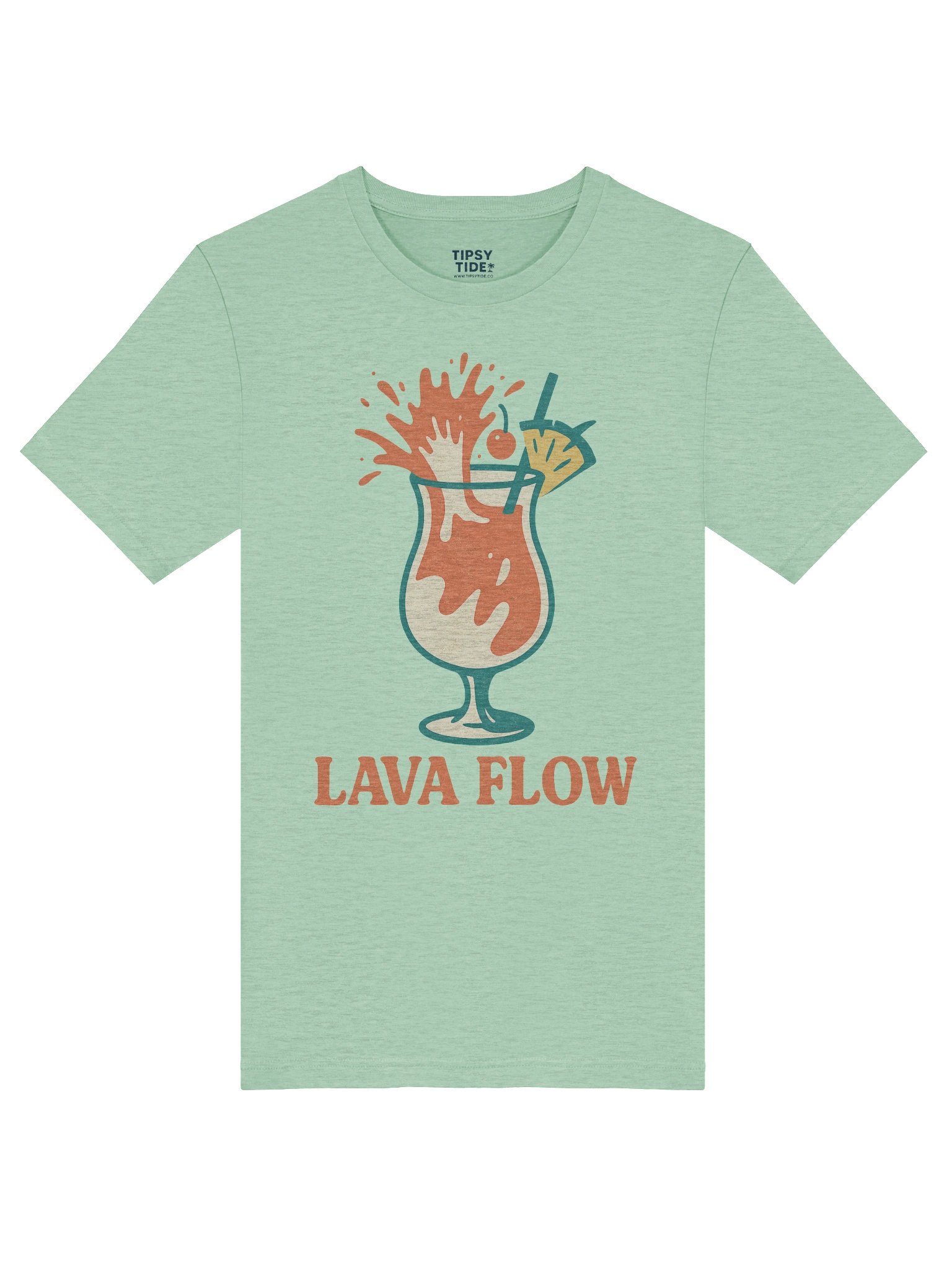 Lava Flow Cocktail Glass T-Shirt product image (21)