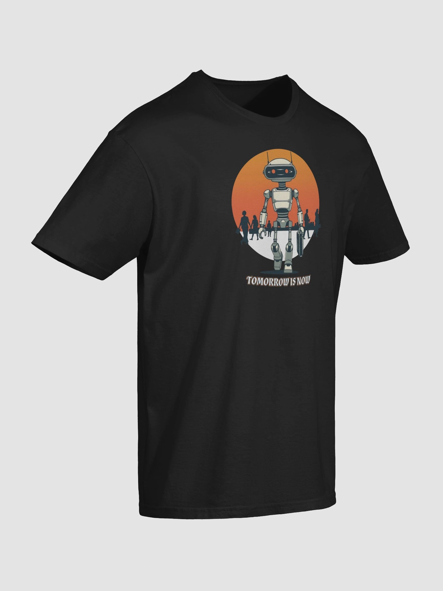 Tomorrow is Now Humanoid Robot T-Shirt product image (5)