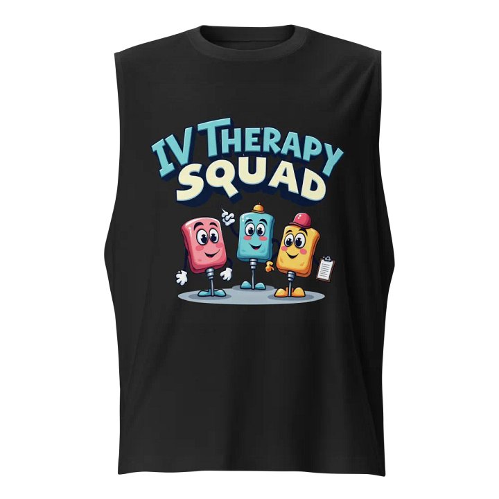 Cheerful IV Therapy Squad Muscle Tank product image (1)