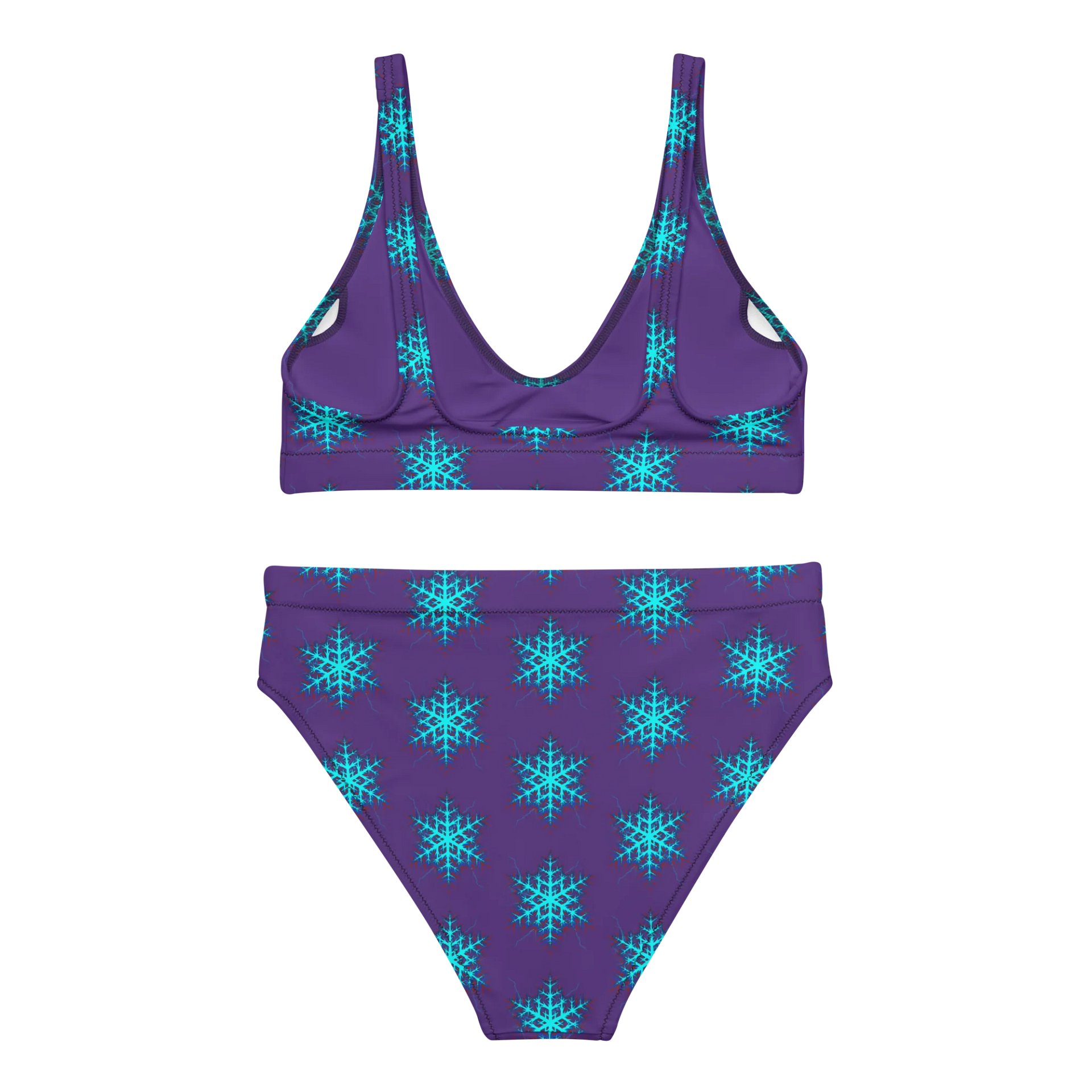 WICKED WINTERS SNOWFLAKE HIGH-WAISTED BIKINI product image (2)