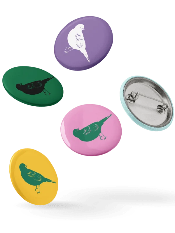 The Ultimate Wandering Nightingale Pin Collection - Pin Buttons Set product image (4)