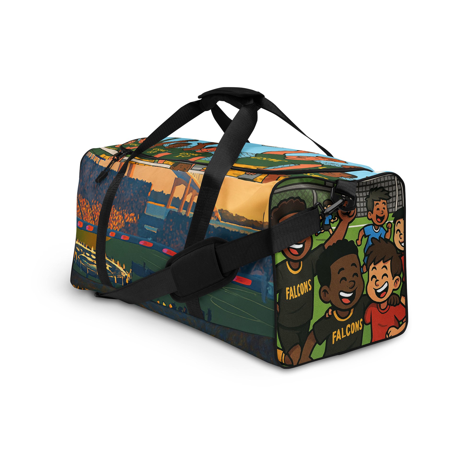 Falcons Legacy Duffel — Real Panels. Real History. product image (7)