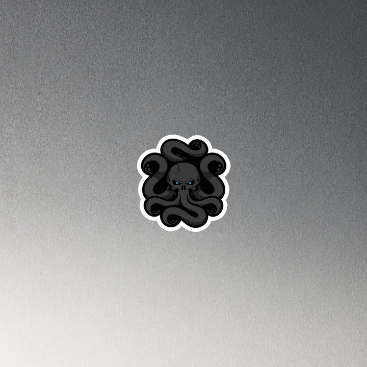 Dark Squiddy Magnet product image (4)