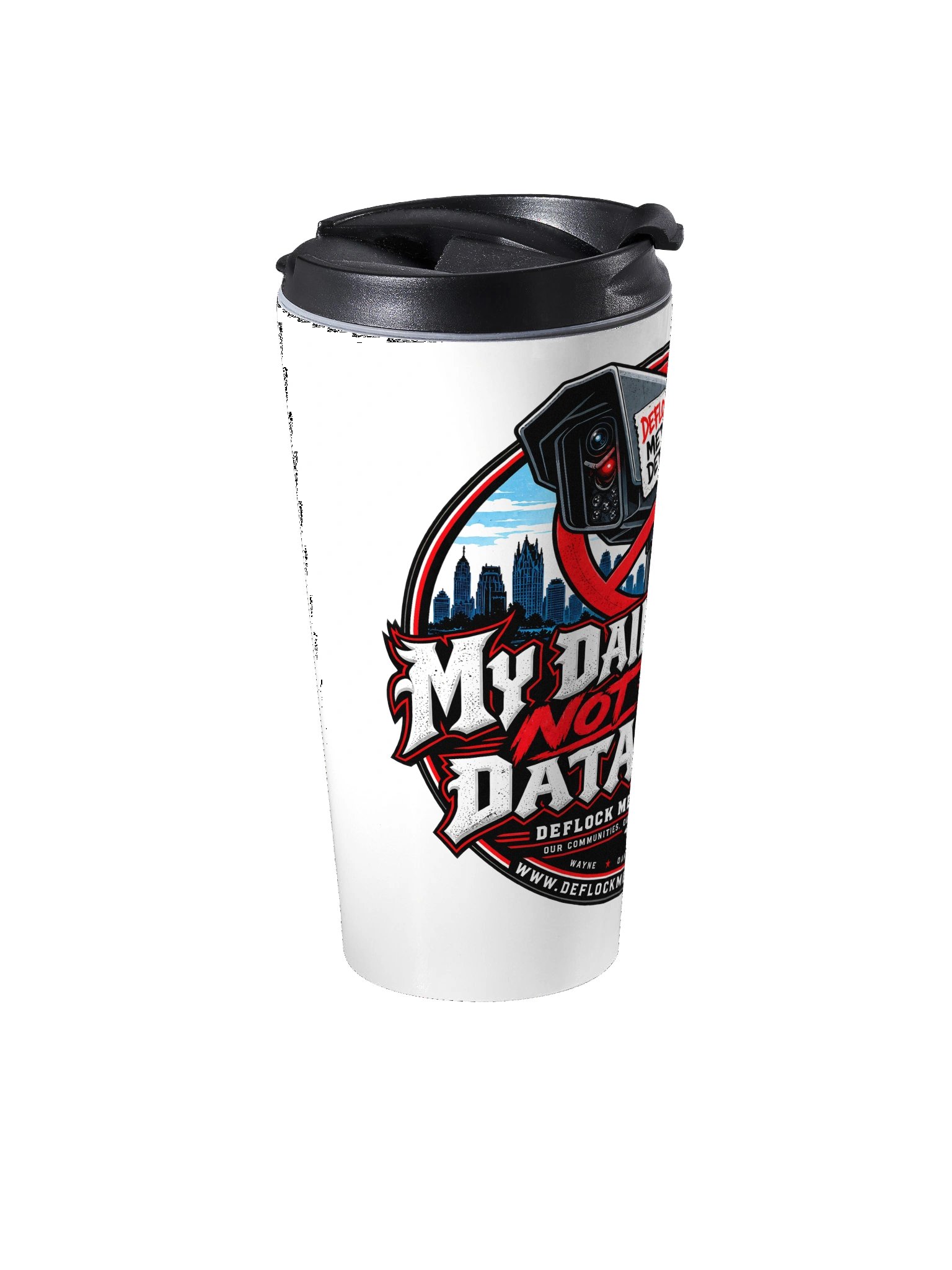 My Daily Life Is Not Your Database Travel Mug product image (2)