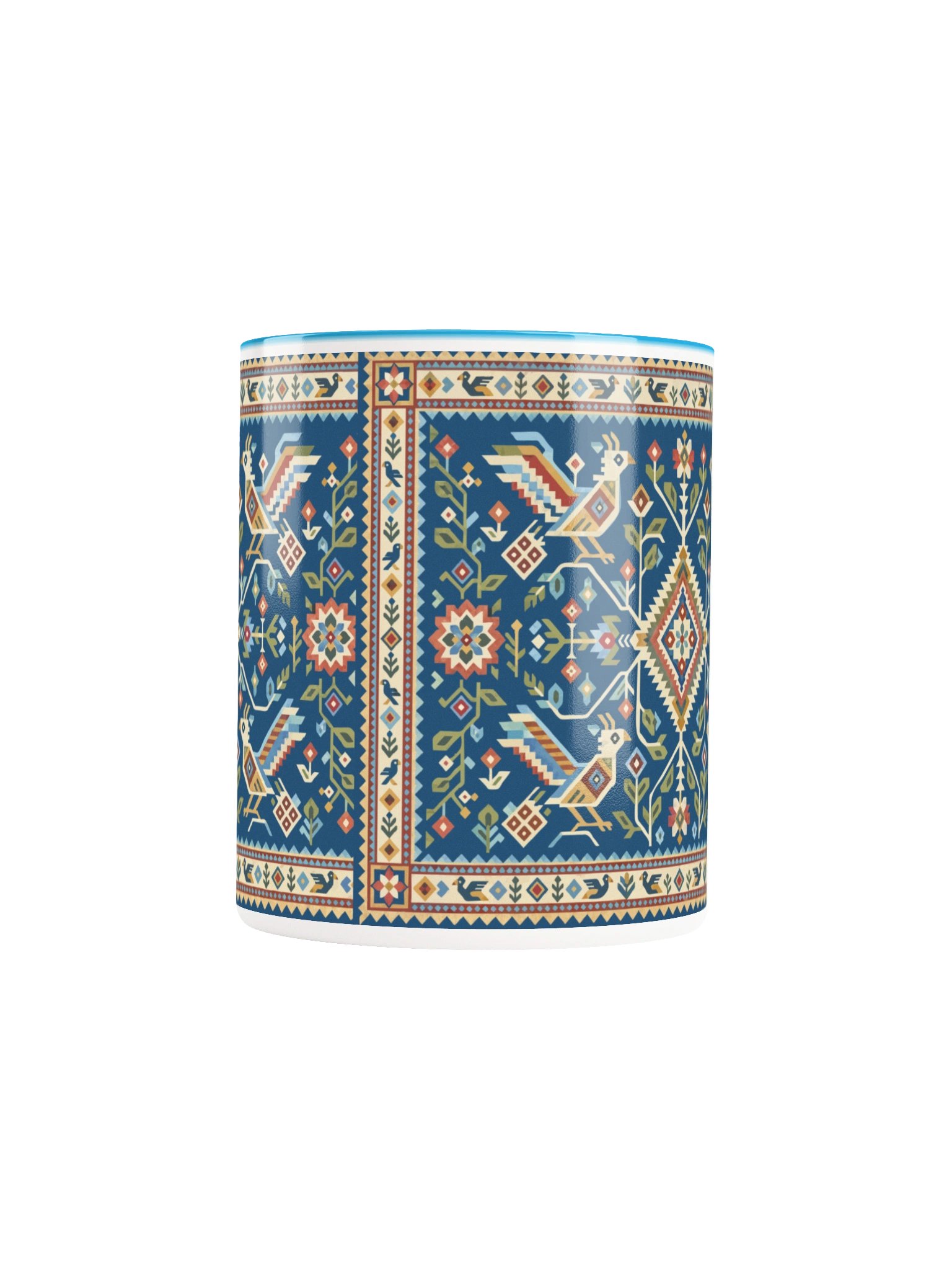 Folk Art Mug – Midnight Blue Birds product image (36)