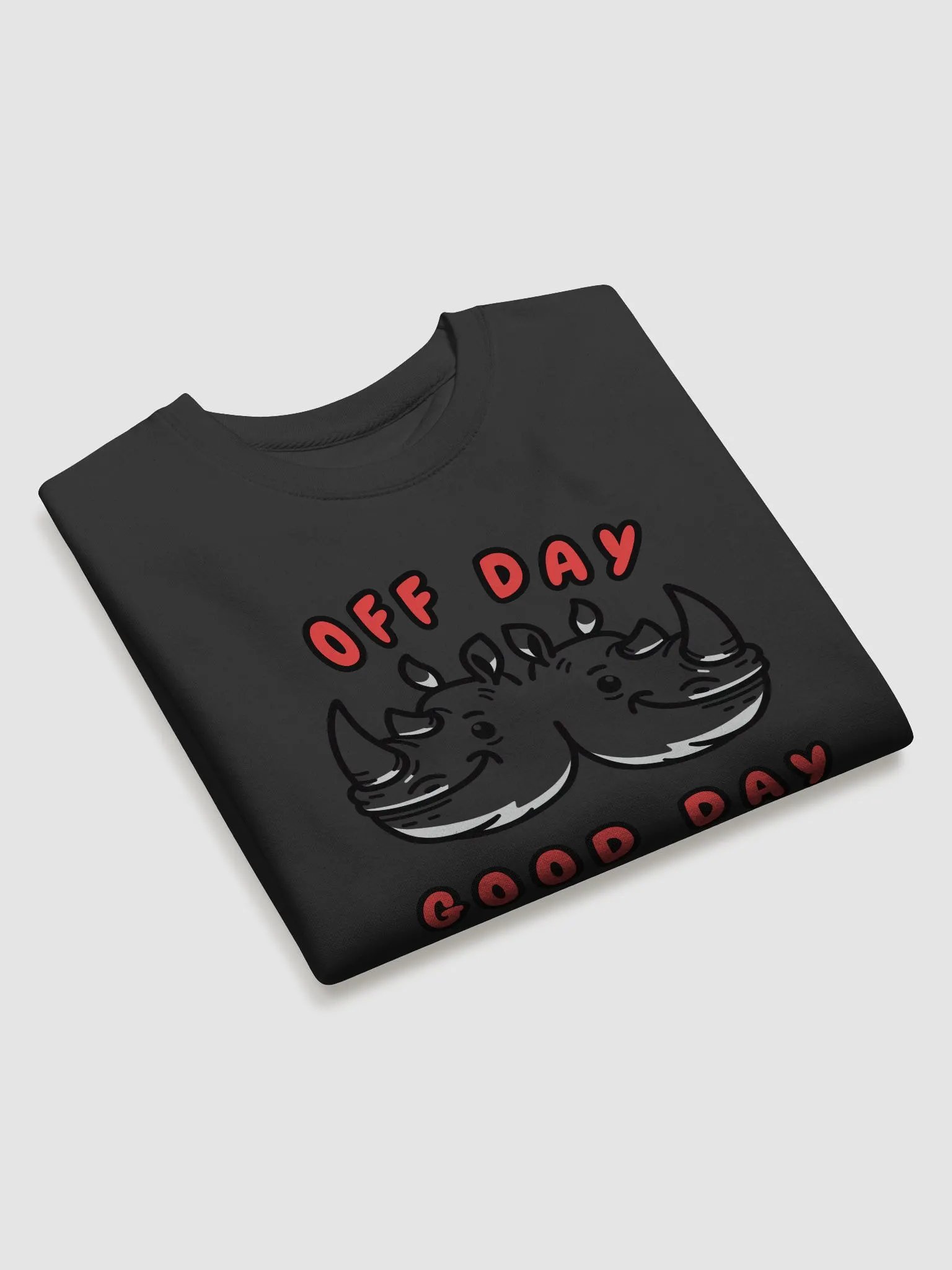 Dual Mood Rhino Premium Sweatshirt product image (2)