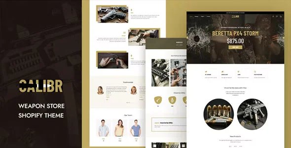 Calibre - Shoify theme for gun shop and individual products product image (1)