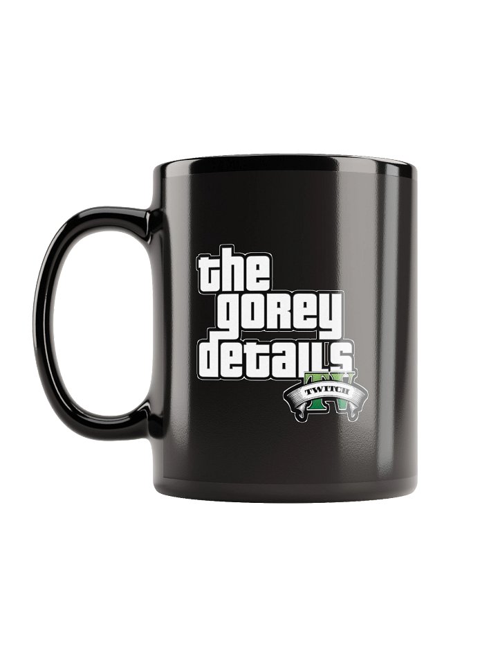 TGD - Black Glossy Mug product image (2)