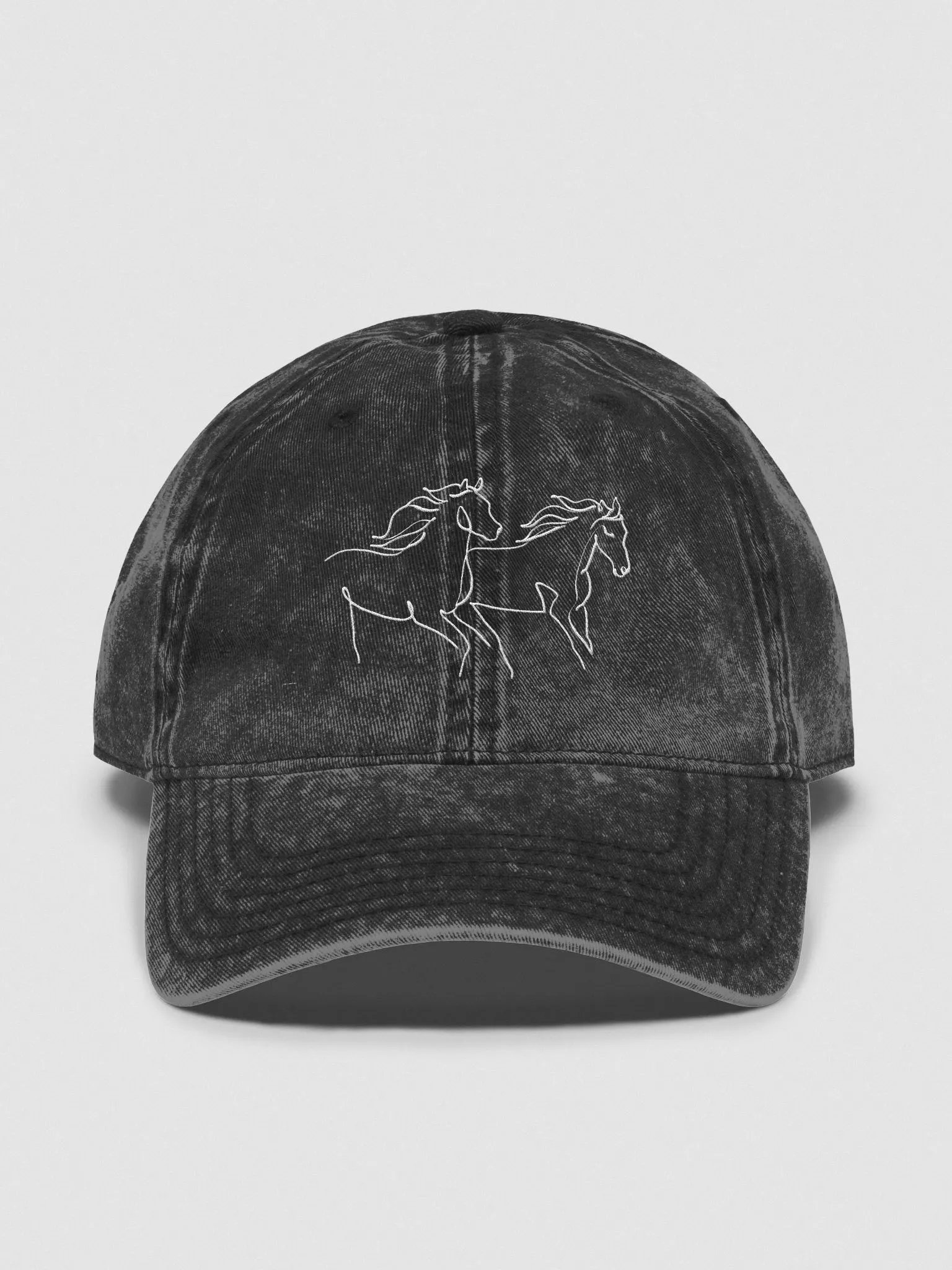 Running Horse Vintage Wash Hat product image (1)