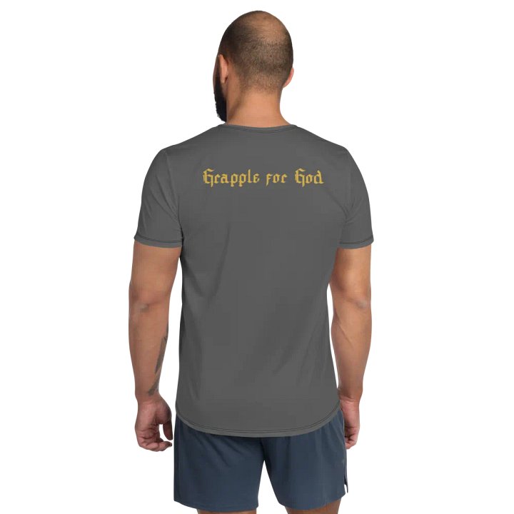 Grapple for God Athletic T-Shirt (BJJ) product image (2)
