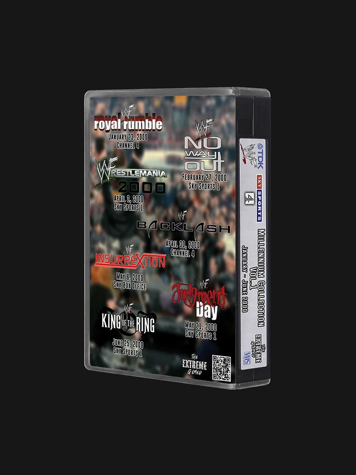 WWF 2000 - The Millennium Collection - Live UK TV Broadcast Boxset (Volume 1: January - June) product image (2)