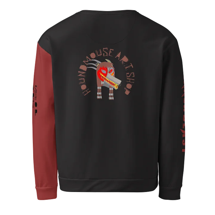 Inner Beast All-Over Print Unisex Sweatshirt by Houndmouse Art product image (2)