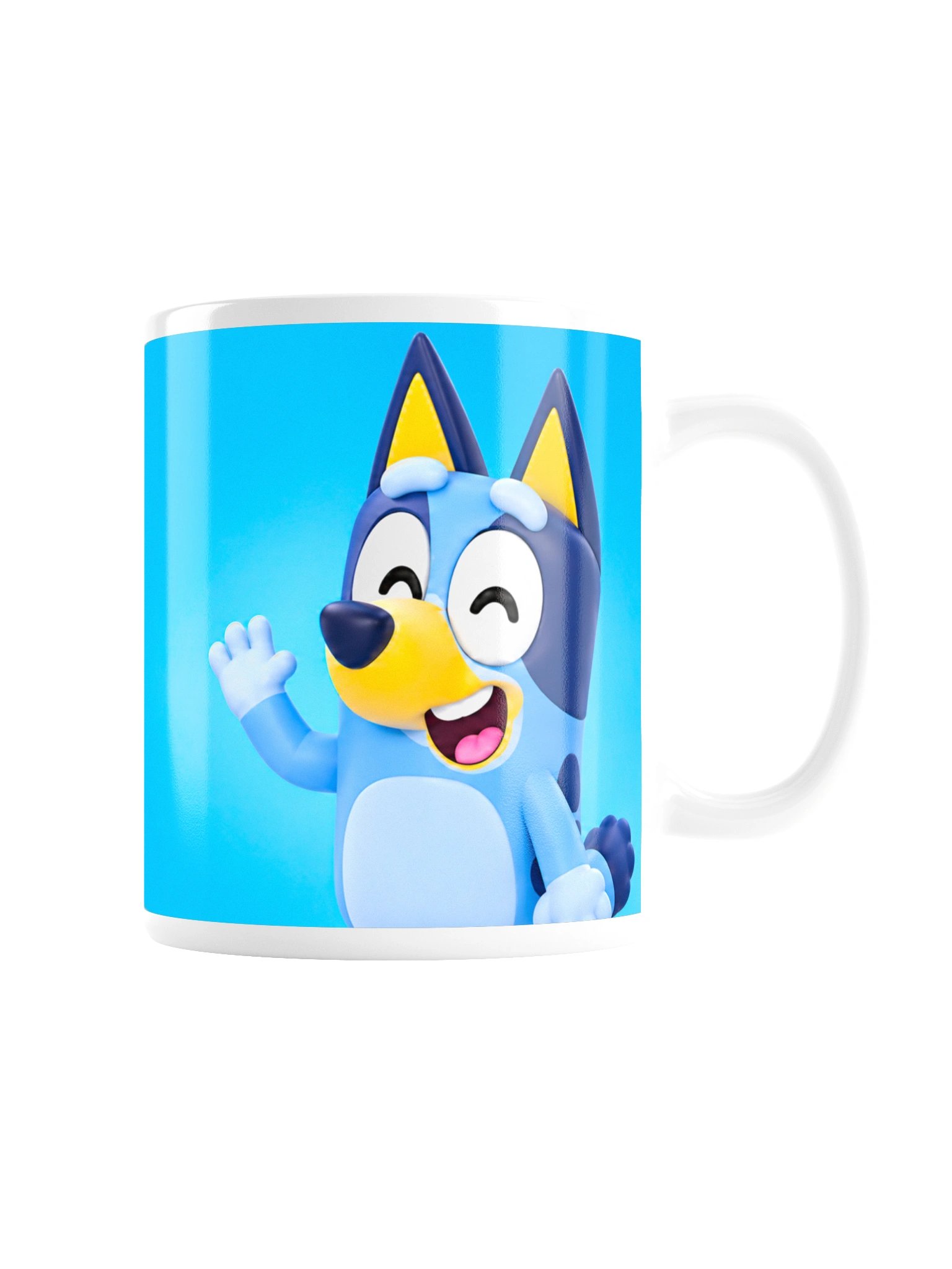 Blue Puppy - Premium White Glossy Mug product image (3)