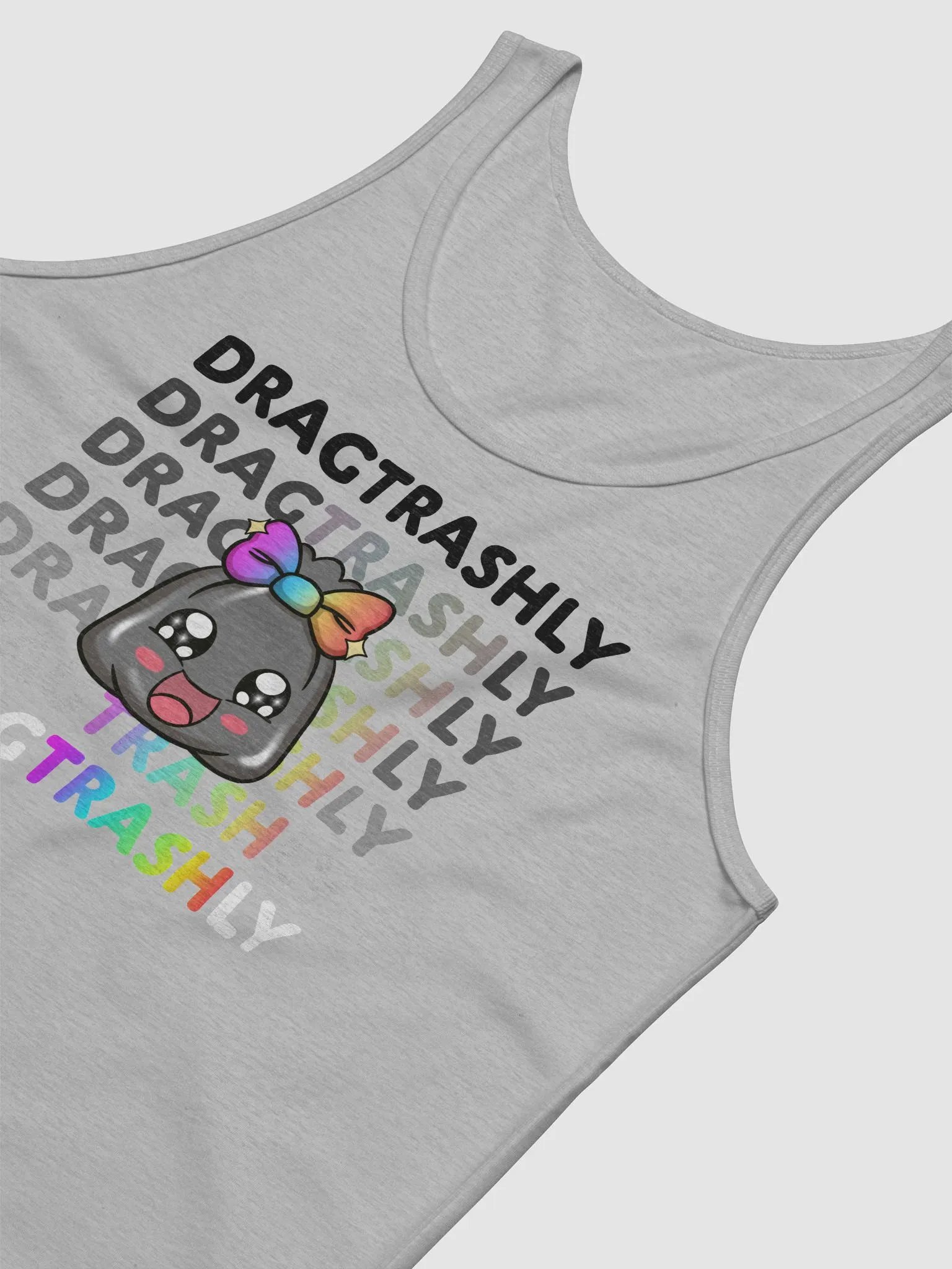 DragTRASHly Pride Tank Top Light product image (3)