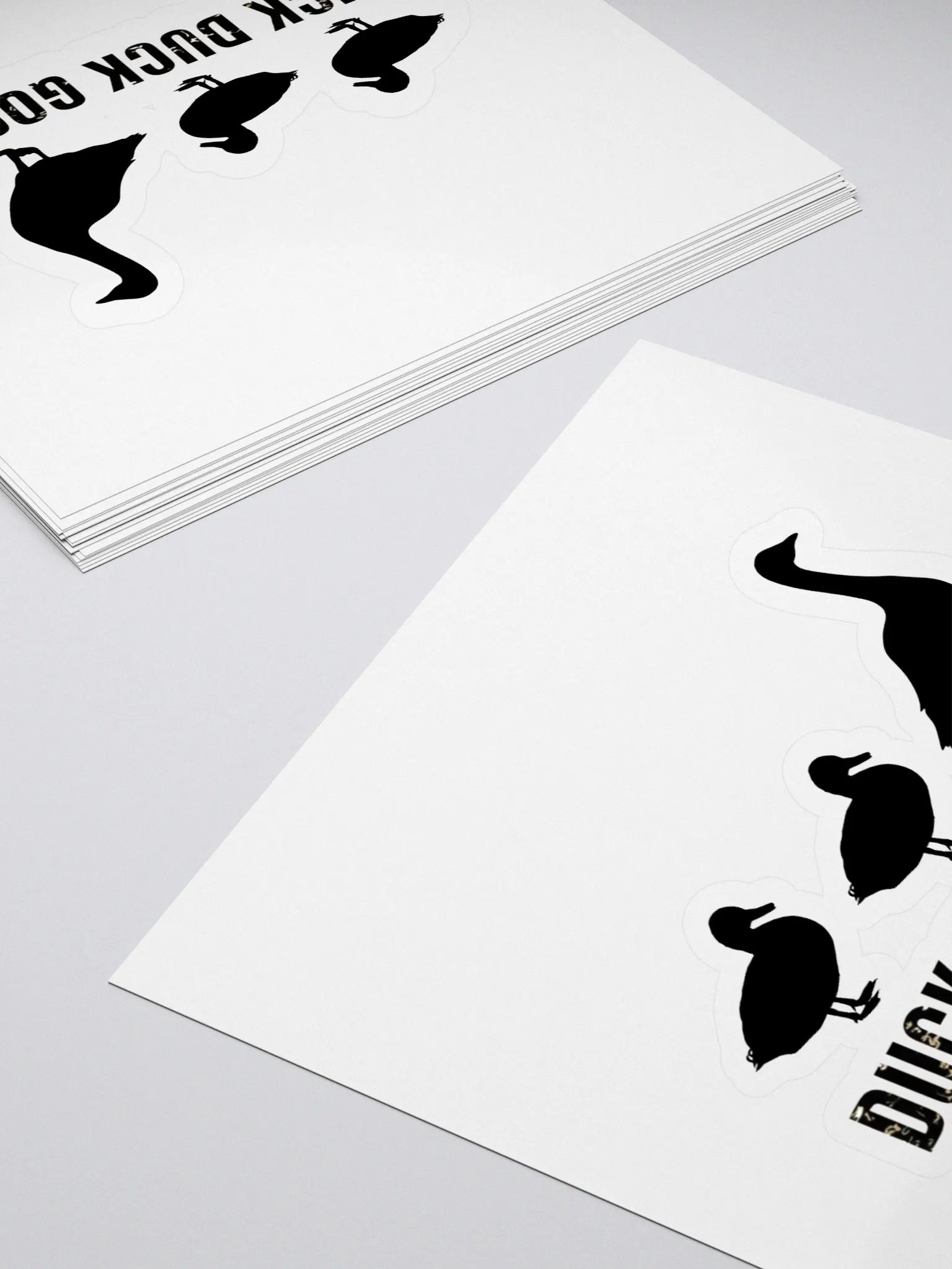 Duck Duck Goose Kiss Cut Stickers product image (4)