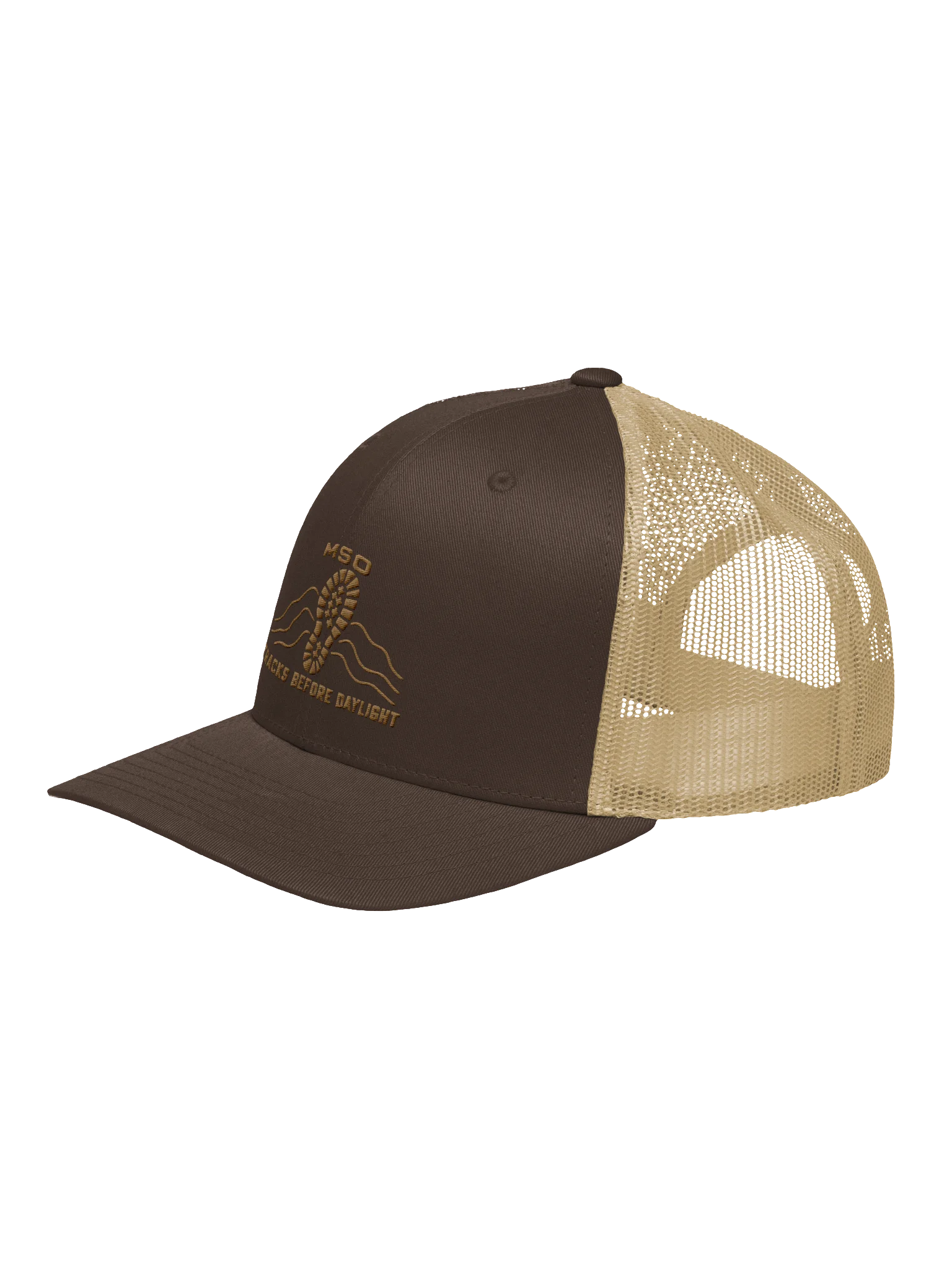Tracks Before Daylight Trucker Hat product image (12)