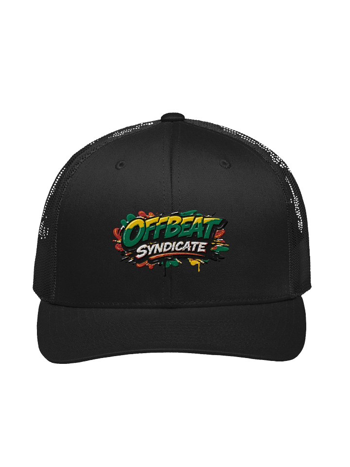 Offbeat Syndicate Graffiti Logo Trucker Hat product image (2)