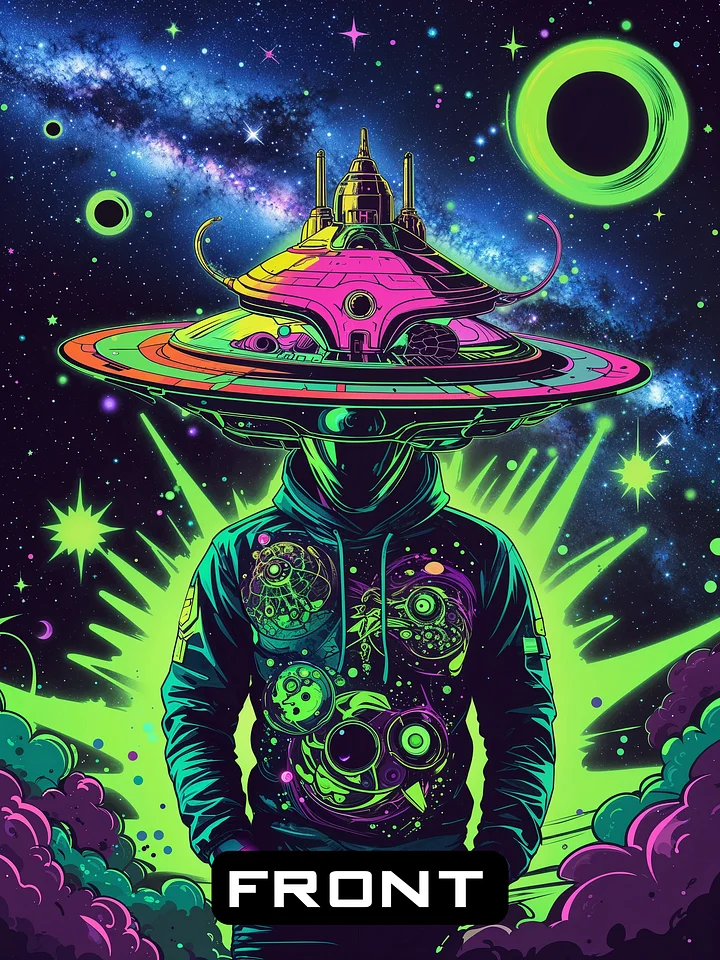 ✨ Beamed Up and Burnt Out – Running on stardust and strong vibes product image (2)