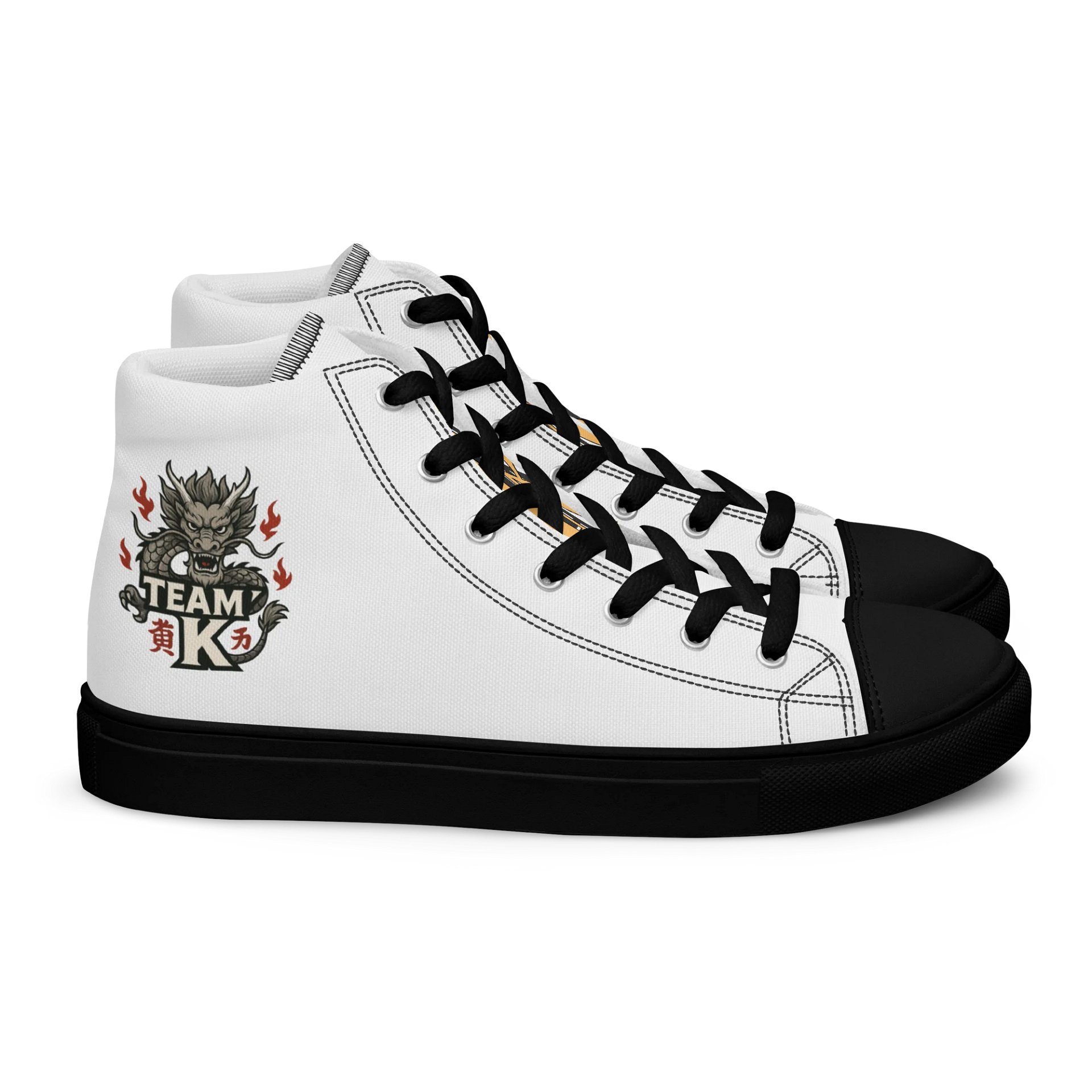 Team K China Women's High Top Canvas Shoes product image (2)