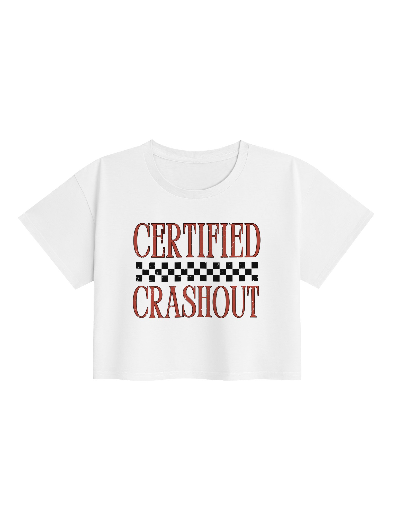 CERTIFIED CRASHOUT Crop Top — WISCO THREAD CO product image (1)