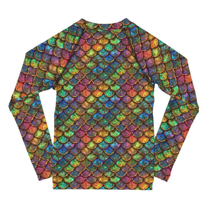 Wild Dragon Scale Kids Rash Guard #1 product image (2)