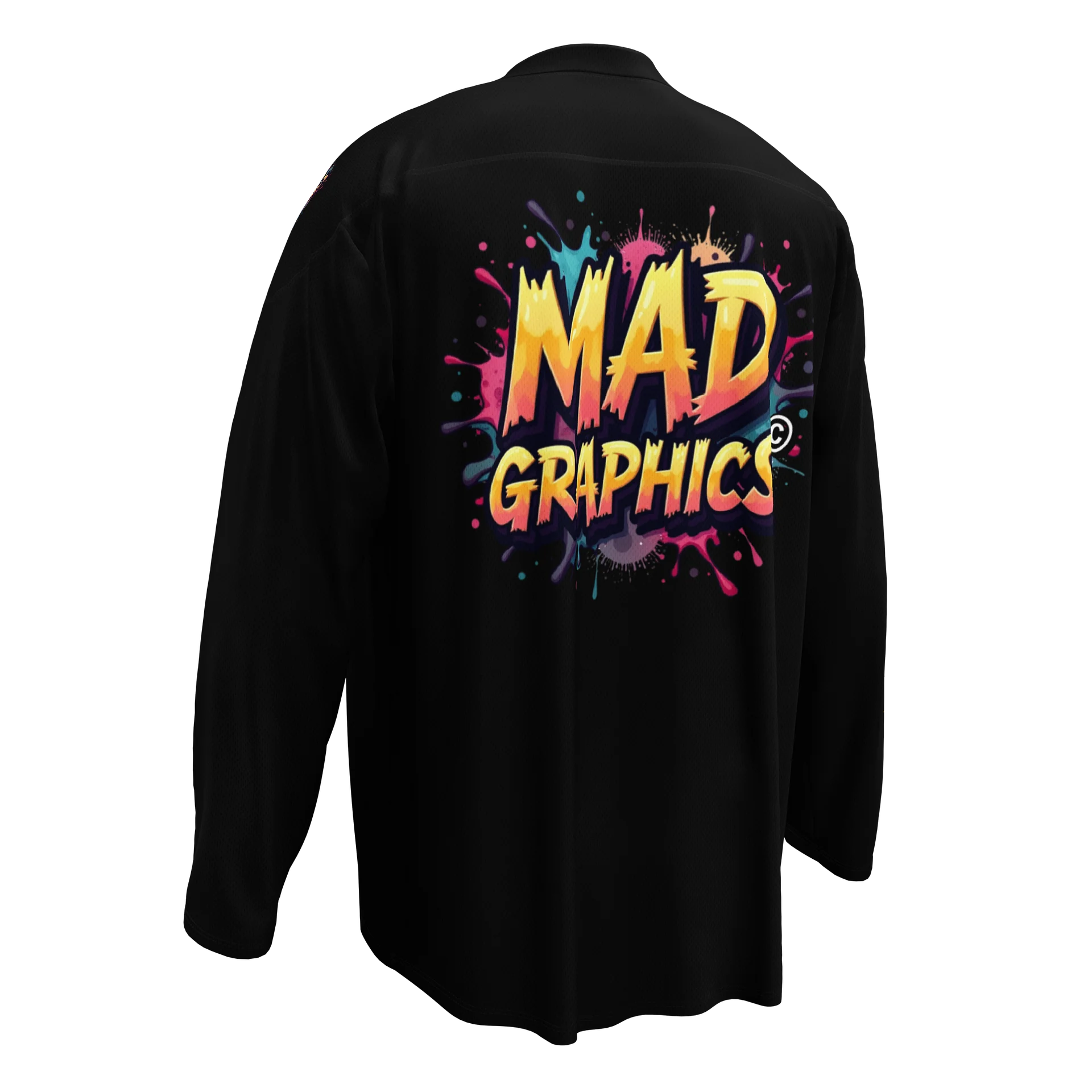 LIMITED EDITION - CNX Core All-over print Unisex Long Sleeve Tee — Mad Graphics 001 product image (4)