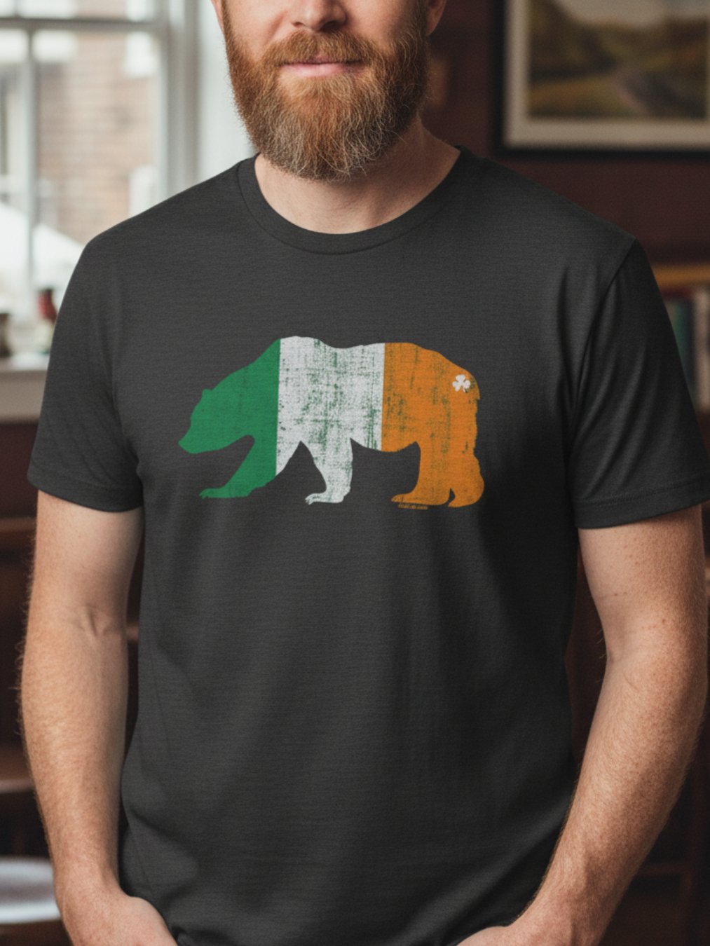 St. Patricks Day Irish Bear T-Shirt product image (3)