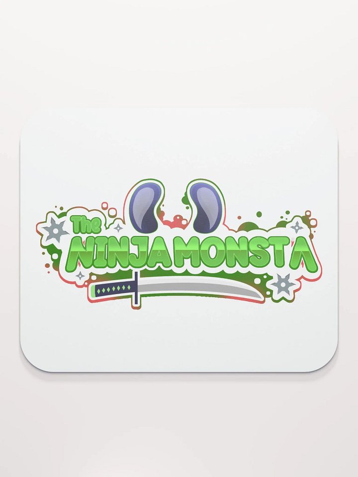 Ninja Monsta Logo Mousepad product image (2)
