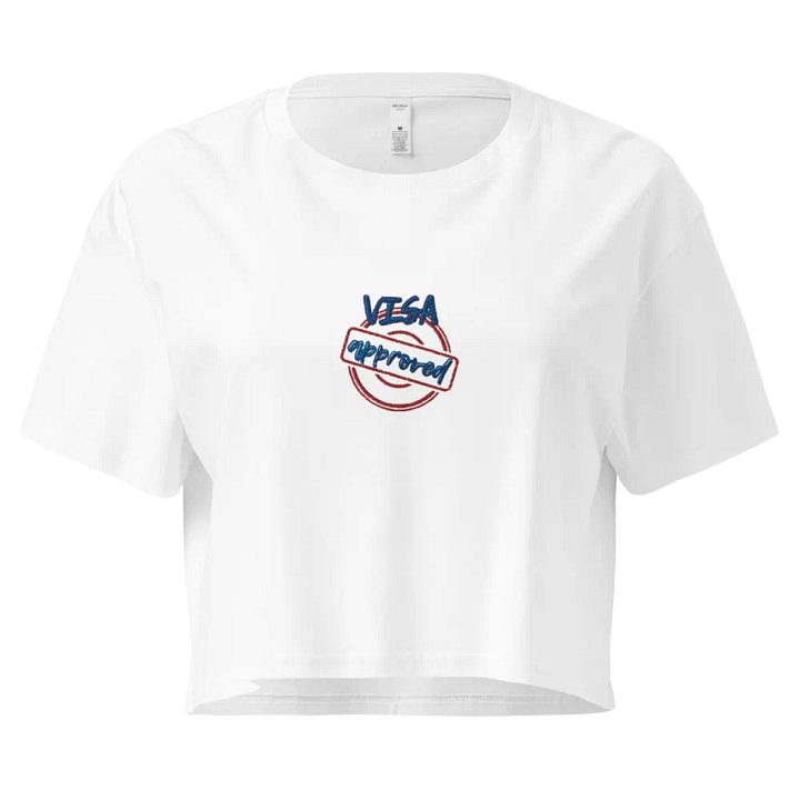 Top Blanco Bordado VISA Aprobada product image (1)