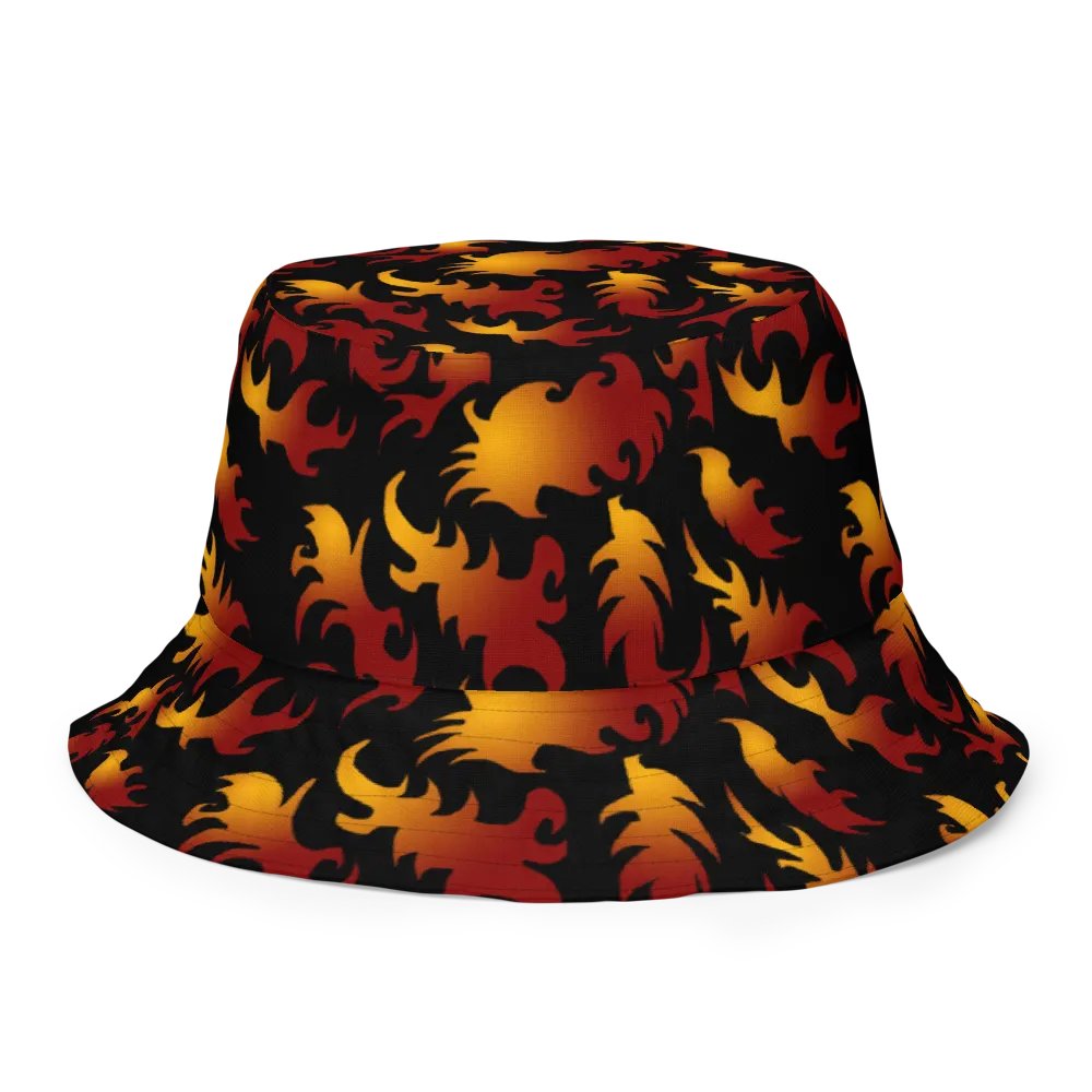 Skulls and Flames Buckethat product image (9)