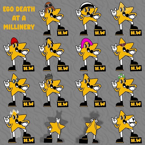 Millinery; noun
mil· li· nery
1: women's apparel for the head.

The Ego Tour is over ... The Hayley Williams Show commences s...