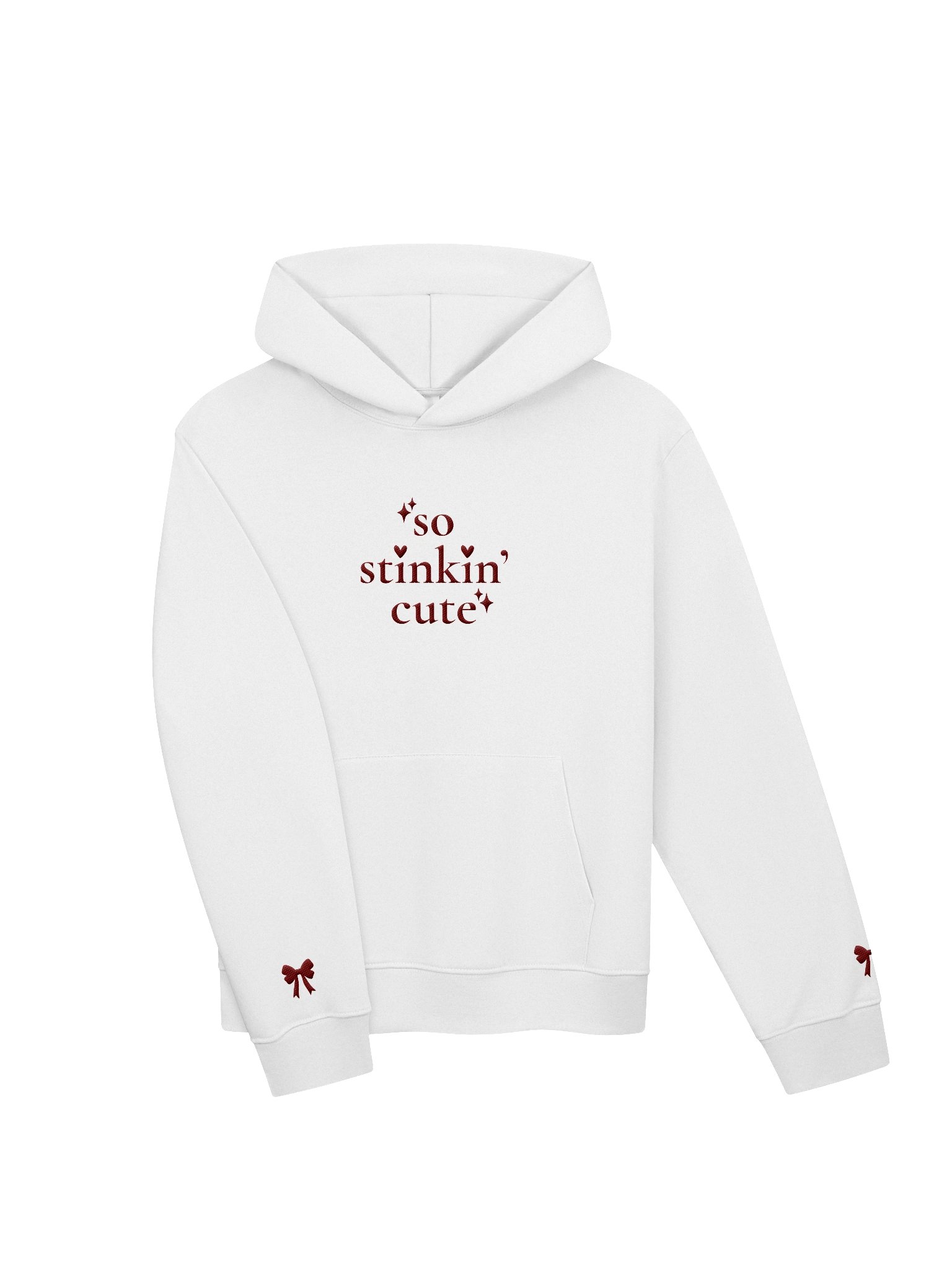 "so stinkin' cute" hoodie product image (6)