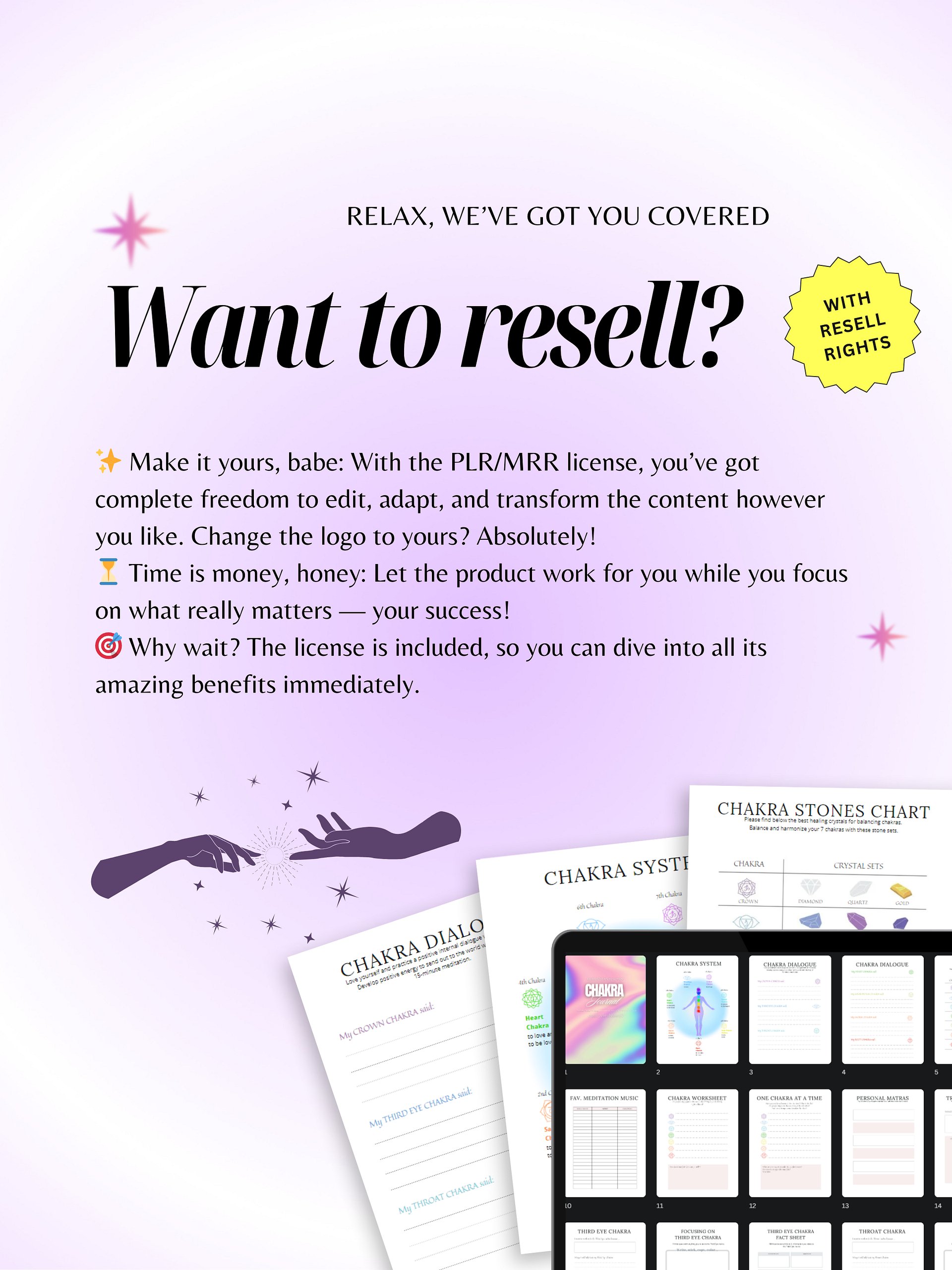 Spiritual Planners/Journals Bundle | MRR PLR Bundle product image (6)