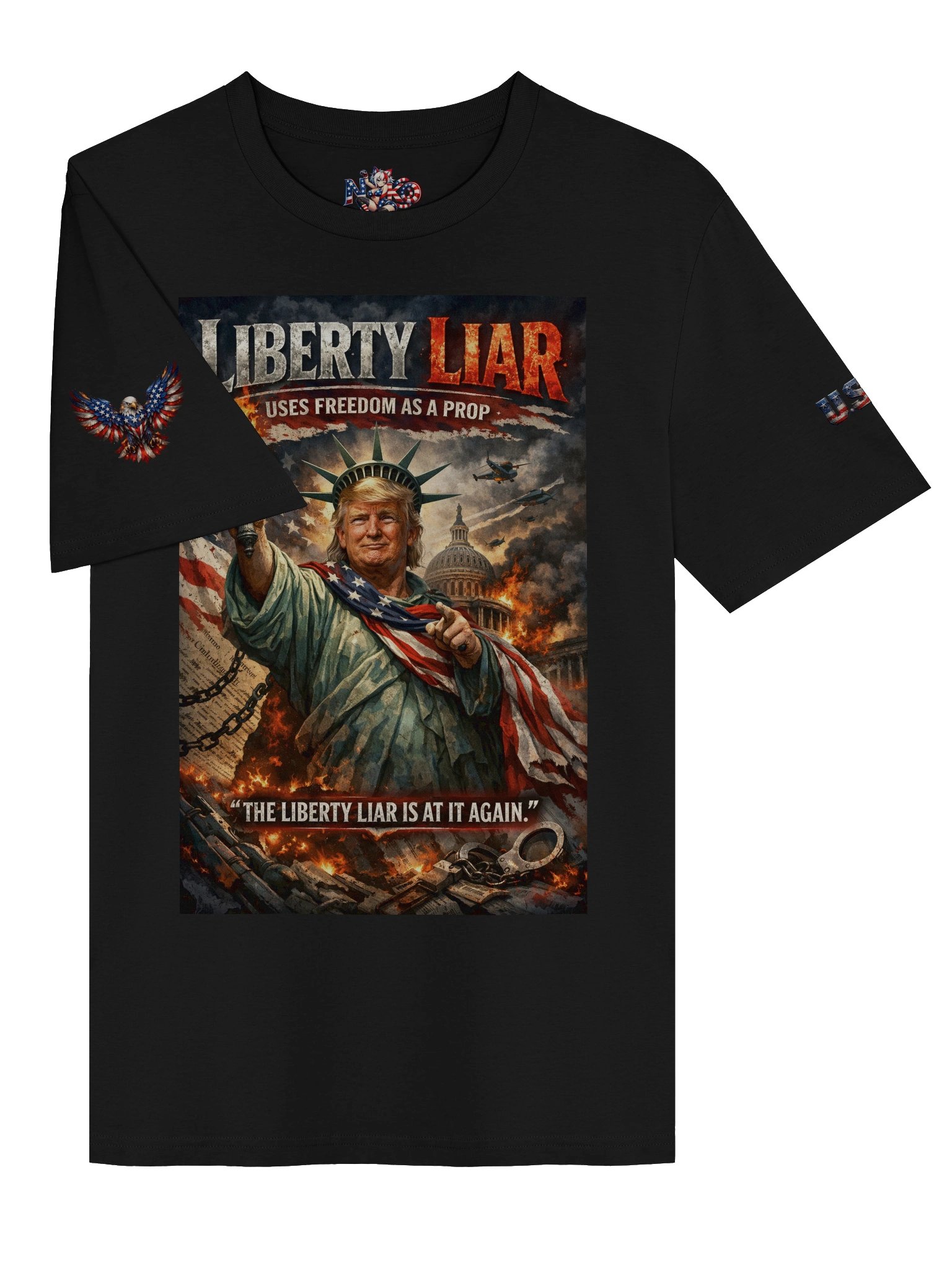 Liberty Liar — Limited Edition Statement Tee product image (3)