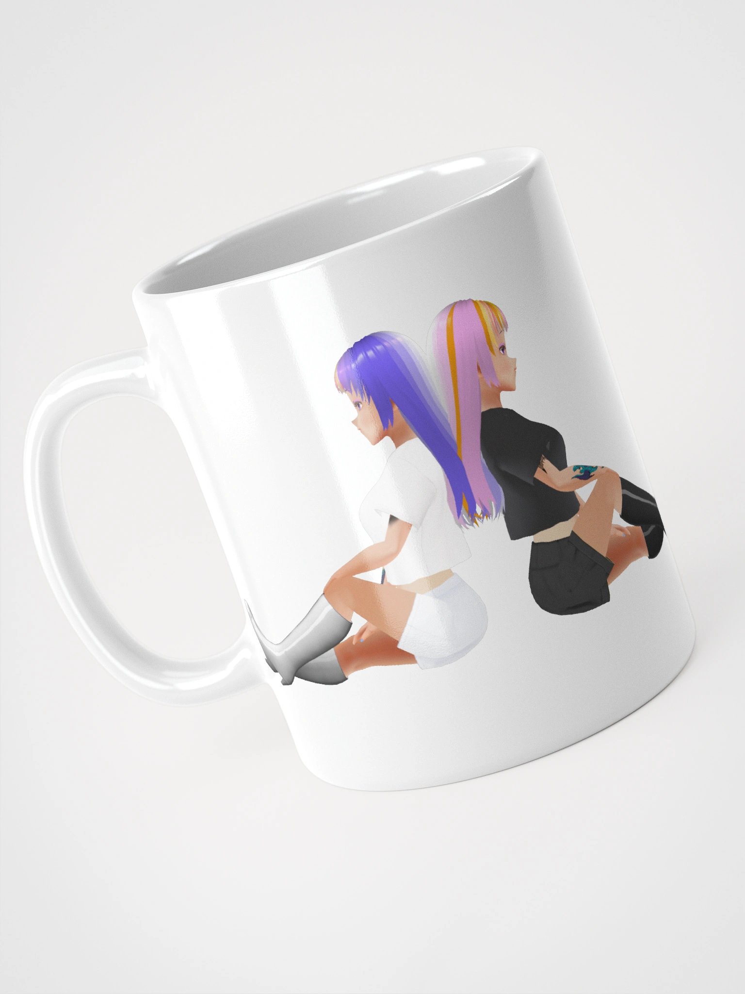 Duality Nixie White Ceramic Mug product image (4)