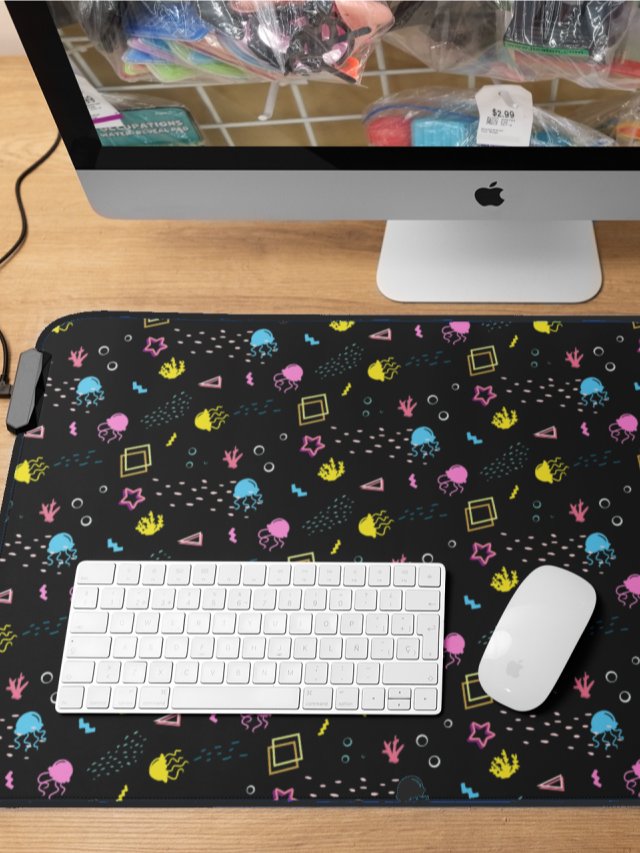 Shifty Seas dark 12x18 mouse pad product image (1)