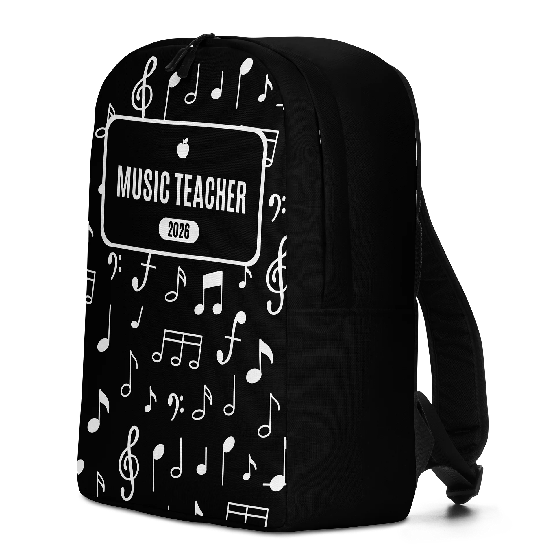 Music Teacher Backpack - Back to School Book Pattern Bag, Teacher Gift 2026 product image (2)
