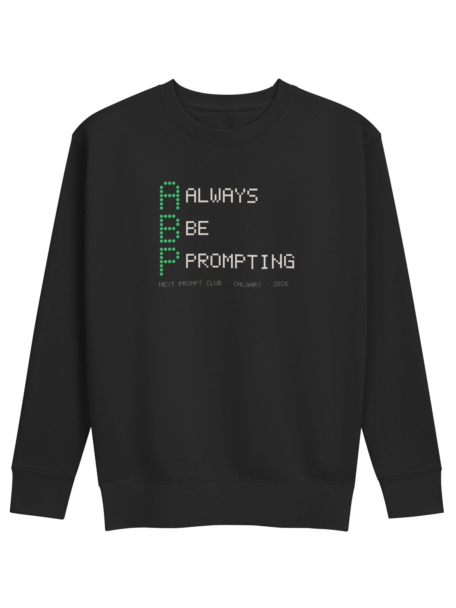 Next Prompt Club Crewneck — A/B/P product image (1)