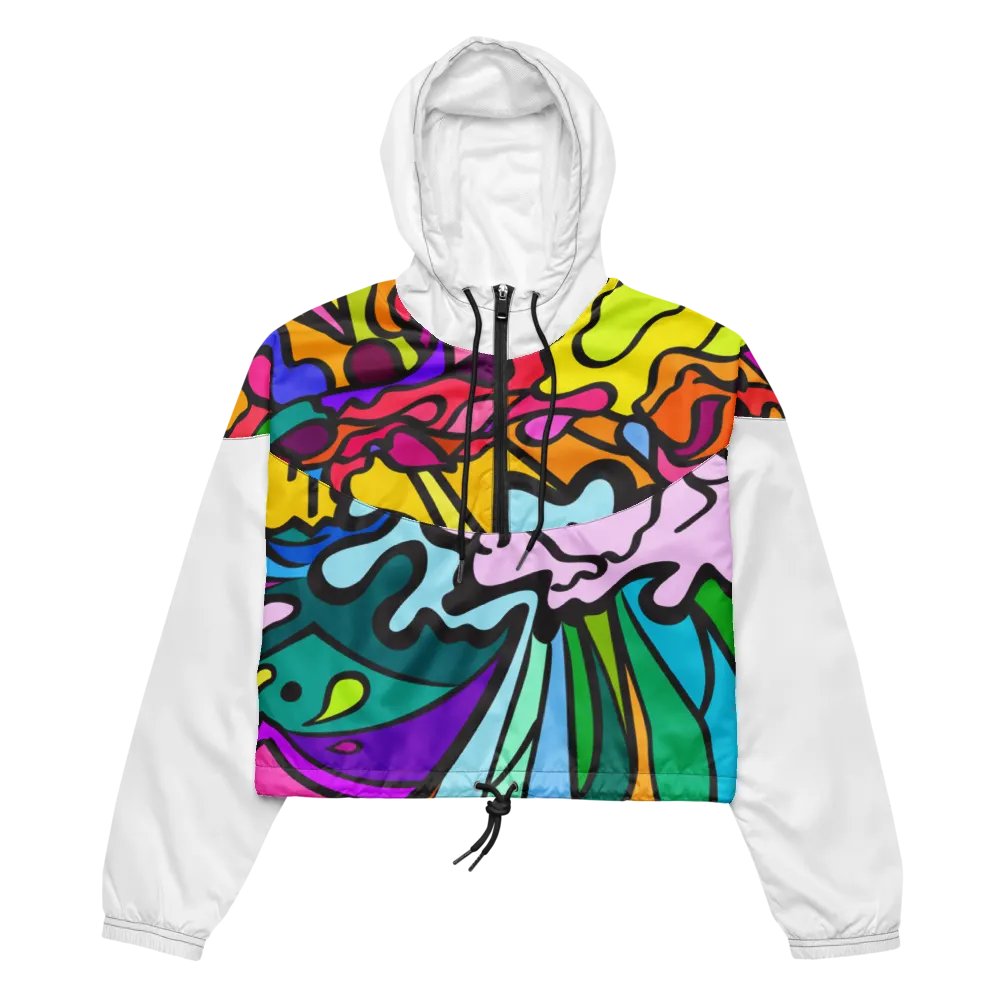 Urban Explorer Mesh Windbreaker - Wave at Sunset product image (3)