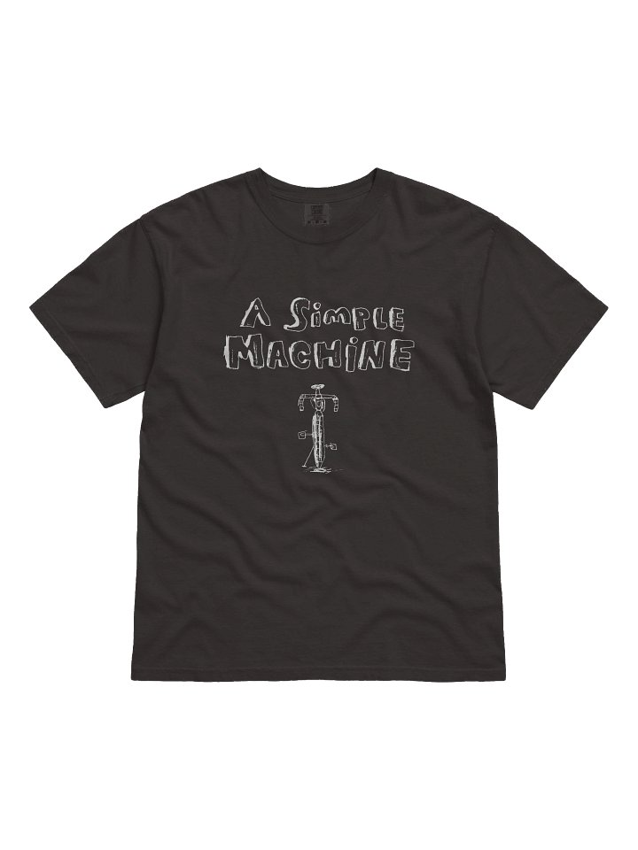 ASM Bike Heavy T-shirt (light on dark) product image (1)