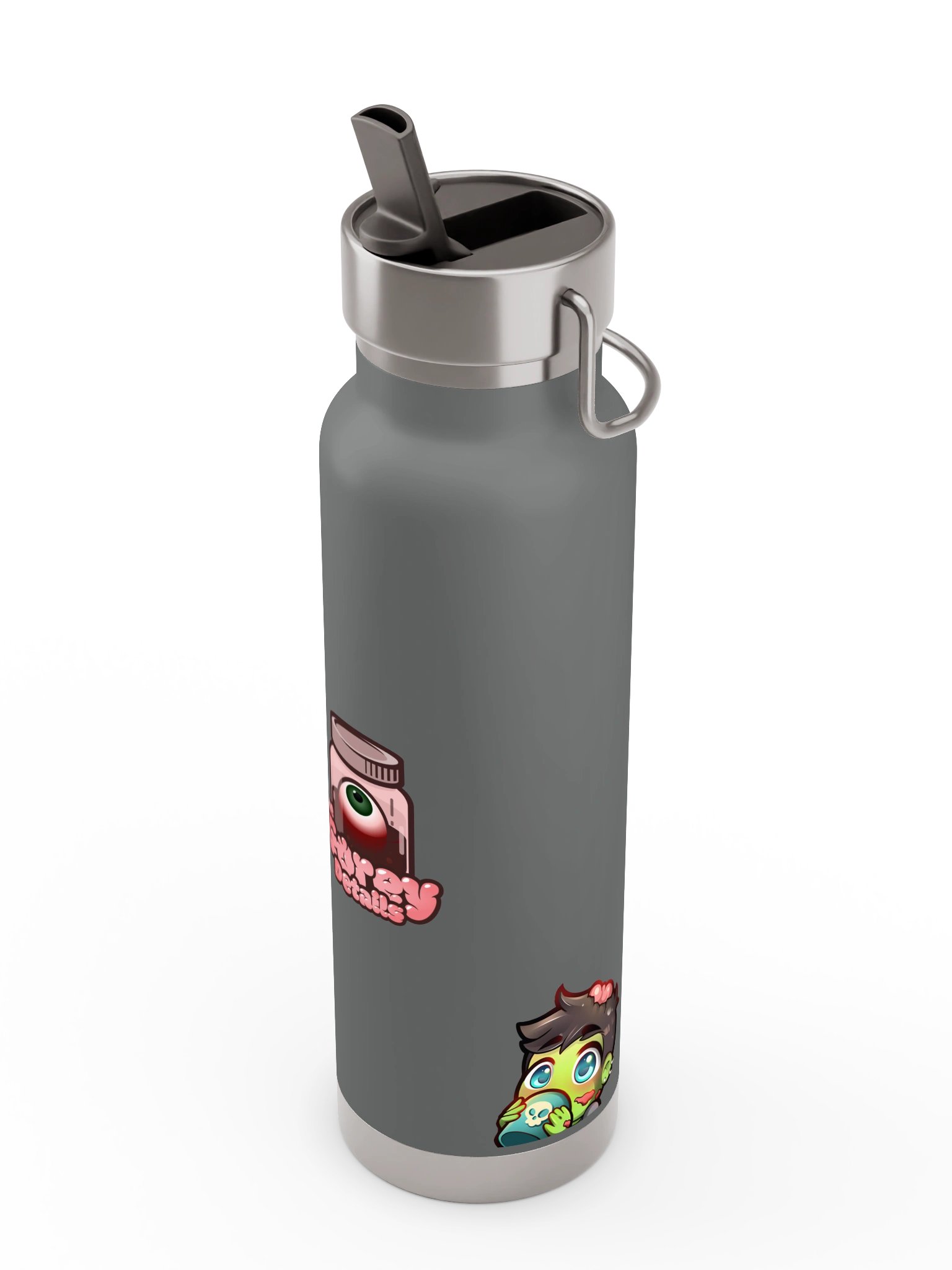 Thor Copper Vacuum Insulated Bottle with Straw Lid product image (27)