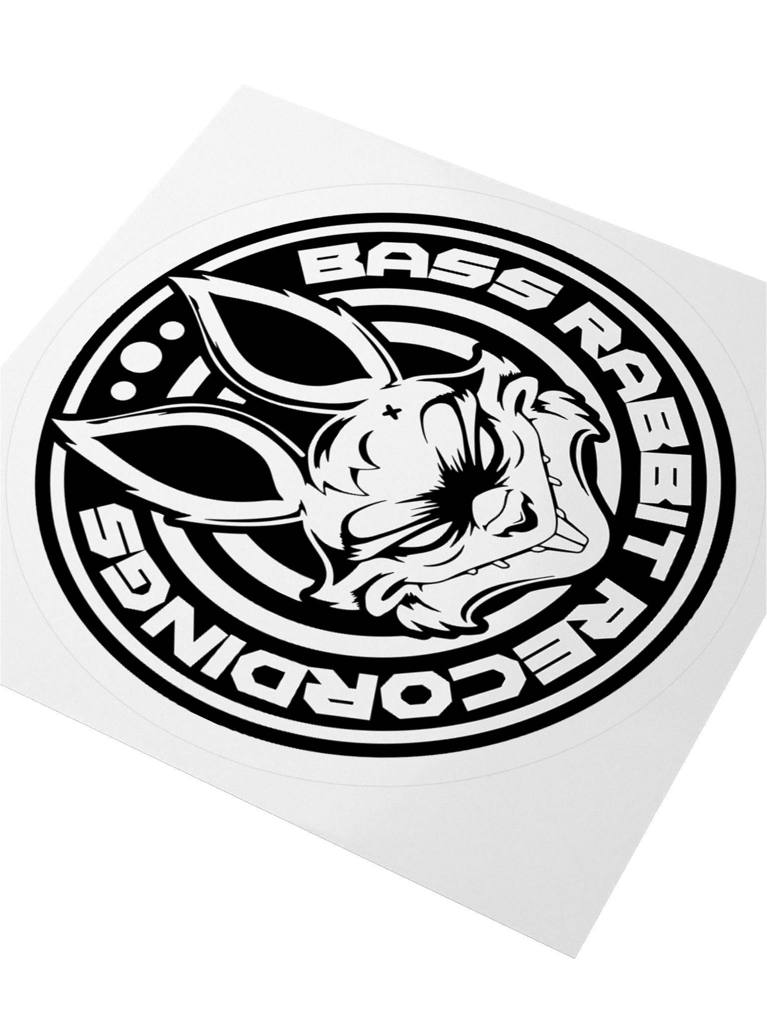 Bass Rabbit Sticker (1) product image (3)